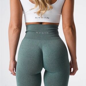 NVGTN Forest Green NV Seamless Leggings
